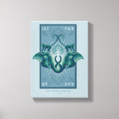 Krijg je vreugde terug - De Witte Lotus Canvas Afdruk (Voorkant)