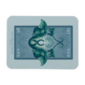 Krijg je vreugde terug - De Witte Lotus Magneet (Horizontaal)