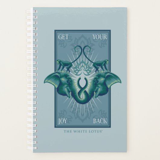 Krijg je vreugde terug - De Witte Lotus Planner (Voorkant)