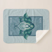 Krijg je vreugde terug - De Witte Lotus Sherpa Deken (Voorkant (horizontaal))