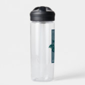 Krijg je vreugde terug - De Witte Lotus Waterfles (Voorkant)