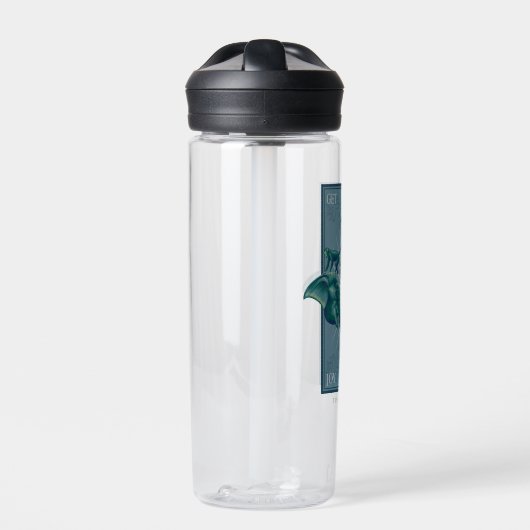 Krijg je vreugde terug - De Witte Lotus Waterfles (Voorkant)