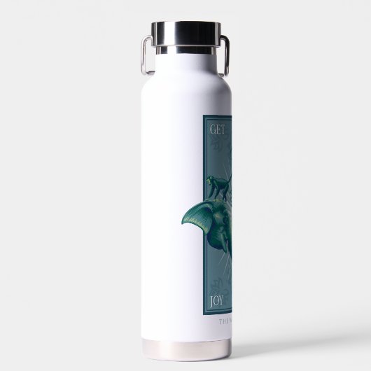 Krijg je vreugde terug - De Witte Lotus Waterfles (Voorkant)