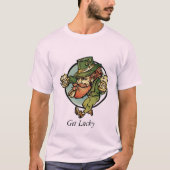 Krijg Lucky Leprechaun T-shirt (Voorkant)
