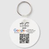 KRIJG MEER GOOGLE-REVIEWEN MET QR-CODEOPROEPEN OM SLEUTELHANGER (Voorkant)