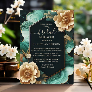 Krijg Monstera Emerald Groen en Goud Vrijgezellenf Kaart