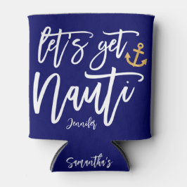 Krijg Nauti Beach Bachelorette Party Blikjeskoeler