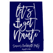 Krijg Nauti Moderne Bachelorette  Medium Cadeauzakje (Achterkant)