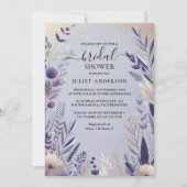 Krijg Plum Herfst Zomer Lavendel Sage Vrijgezellen Kaart (Voorkant)