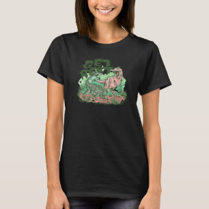 Krijg Rekt Rex Ankylosaurus Prehistorische Dinosa T-shirt