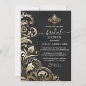 Krijg Retro Arabisch Exotisch Bold Damask Vrijgeze Kaart (Voorkant)