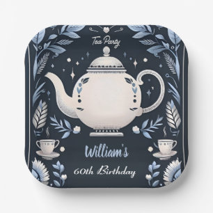 Krijg Royal Chic Volwassen Fairy Tea Party 60ste v Papieren Bordje