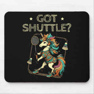 Krijg Shuttle Badminton Player Shuttle Racket 2 Muismat
