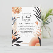 Krijg Sinaasappel 70s 80s 90s Roze Kleurrijk Vrijg Kaart (Staand voorkant)