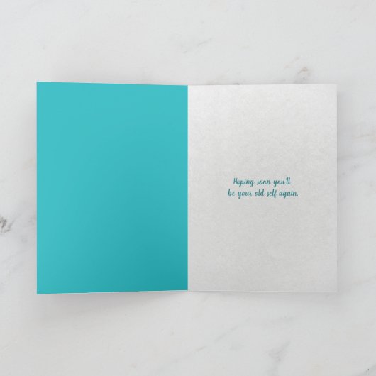 krijg snel een warme cacao drink met sneeuwpoppen feestdagen kaart (Binnen)