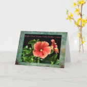 Krijg snel goed Knie chirurgie Floral Kaart (Gele Bloem)