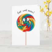 Krijg snel succes met de Lollipop Card Kaart (Gele Bloem)