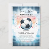 Krijg Team Ball Pitch Fun Soccer Field Gender Reve Kaart (Voorkant)