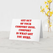 Krijg uit Uw Streek van het Comfort! Kaart (Gele Bloem)