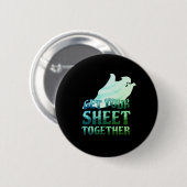 Krijg uw blad samen ronde button 5,7 cm (Voorkant /achterkant)