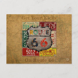 Krijg Uw Kicks op de Kunst van het Bord van de Ver Briefkaart