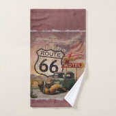 Krijg uw Kicks op Route 66 Bad Handdoek (Handdoek)