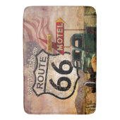 Krijg uw Kicks op Route 66 Badmat (Voorkant Verticaal)