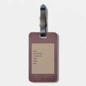 Krijg uw Kicks op Route 66 Bagagelabel (Achterkant verticaal)