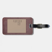 Krijg uw Kicks op Route 66 Bagagelabel (Achterkant horizontaal)