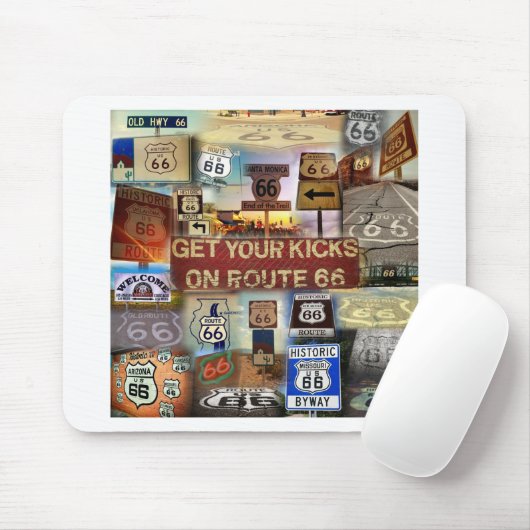 Krijg uw Kicks op Route 66 Muismat (Met muis)