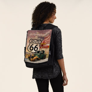 Krijg uw Kicks op Route 66 Rugtassen