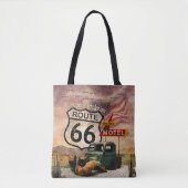 Krijg uw Kicks op Route 66 Tote Bag (Voorkant)