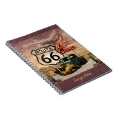 Krijg uw Kikken op Route 66 (klantgericht) Notitieboek (Rechterzijde)