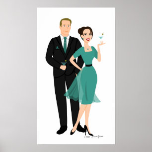 Krijg Uw Martinis Klaar! Poster