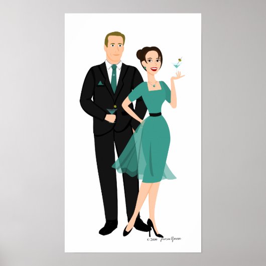 Krijg Uw Martinis Klaar! Poster (Voorkant)