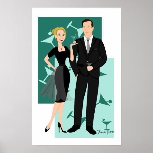 Krijg Uw Martinis Klaar! Poster (Voorkant)