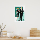 Krijg Uw Martinis Klaar! Poster (Keuken)