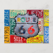Krijg uw pictogrammen op route 66 de Kunst van het Briefkaart (Voorkant)