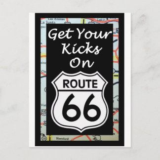 Krijg uw pictogrammen op route 66 met kaart