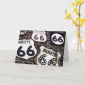 Krijg uw schoppen op Route 66 Kaart (Gele Bloem)