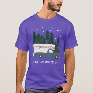 KRIJG VERLIES EN VIND UW RVing Truck Camping T-shirt