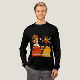 Krijg voortdurend strikes in 1! Tri-Blend shirt