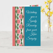 Krijg Well van Knie Chirurgie Kaart, Water Lelies Kaart (Gele Bloem)