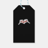 Krijg Wrecked Skeleton Hand Heart Classic Cadeaulabel (Voorkant)