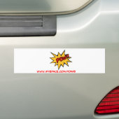 Krijg, WWW.MYSPACE.COM/POWRI Bumpersticker (Op auto)