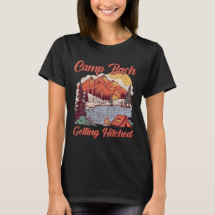 Krijgen Hitched Bride Squad  Camp Bachelore T-shirt