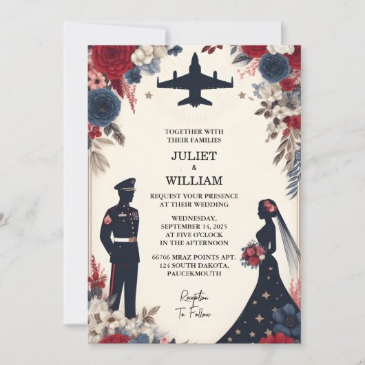 Krijgen Navy Army War Marine Tactische Militaire B Kaart (Voorkant)