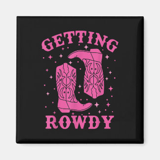 Krijgen Rowdy Bruid Bruidegom Westerne bruiloft Ba Magneet