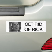 KRIJGEN VAN RICK BUMPERSTICKER (Op auto)