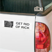 KRIJGEN VAN RICK BUMPERSTICKER (Op Truck)